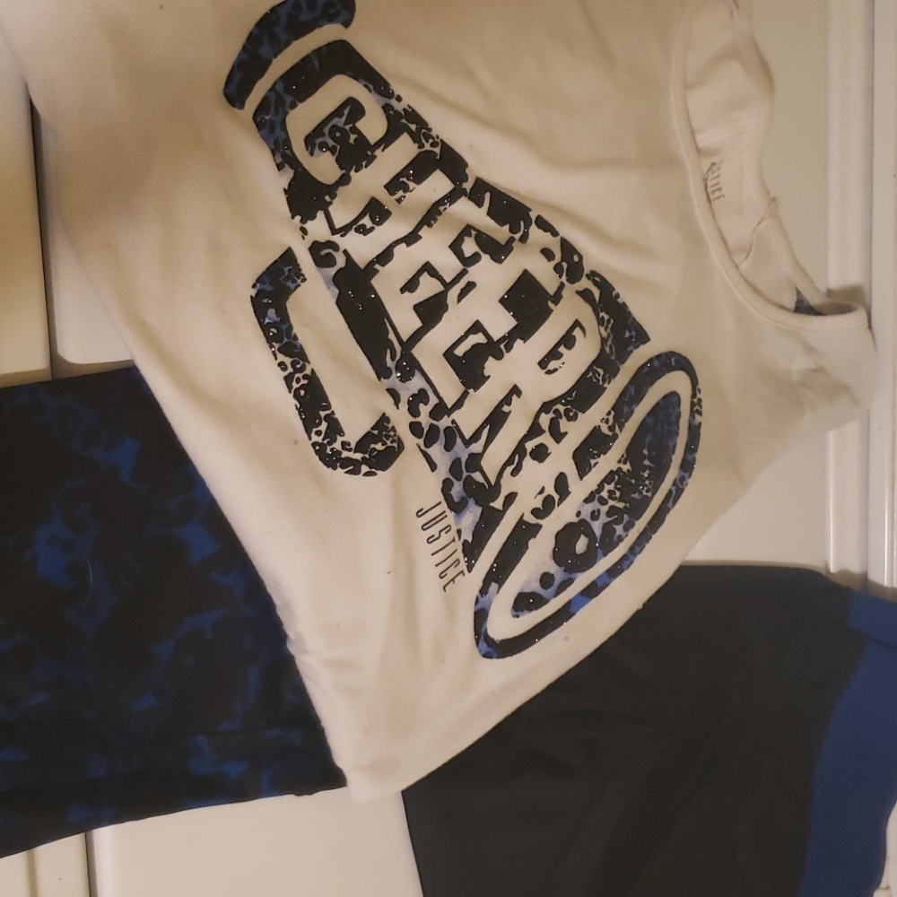 A top and leggings